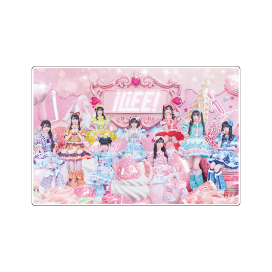 【iLiFE!】アクリルステッカー メンバー集合・スイーツ衣装 全メンバー