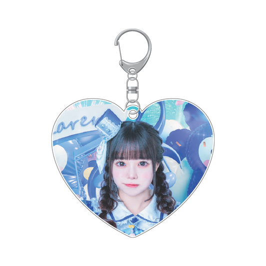 【iLiFE!】アクリルキーホルダー　ハート型・パレード衣装
