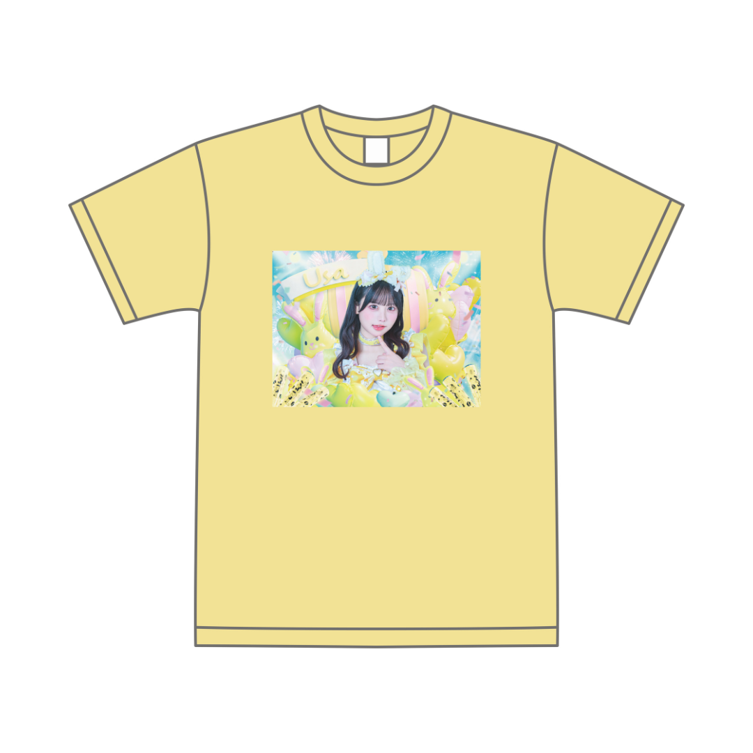 【iLiFE!】推しカラー 半袖Tシャツ 全身カット・パレード衣装