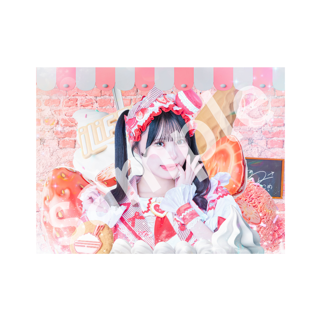 【iLiFE!】推し高画質フォトカード バストアップ・スイーツ衣装
