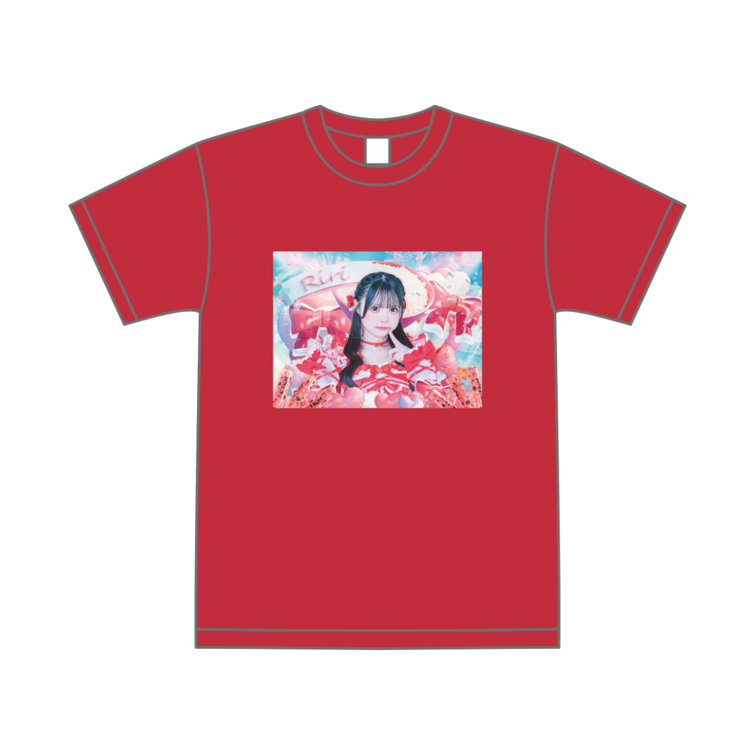 【iLiFE!】推しカラー 半袖Tシャツ 全身カット・パレード衣装