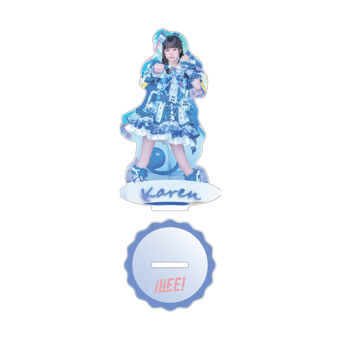 iLiFE!】アクリルスタンド 全身カット・パレード衣装 ｜ Idol × Anime