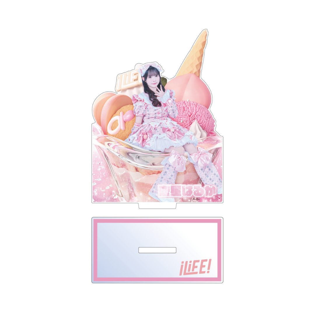 iLiFE!】アクリルスタンド ダイカット・スイーツ衣装 ｜ Idol × Anime
