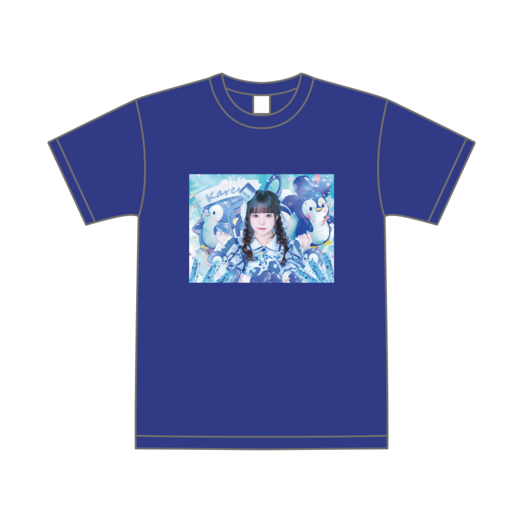 【iLiFE!】推しカラー 半袖Tシャツ 全身カット・パレード衣装